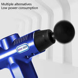 Portable Electric Massager For Muscle Relaxation And Fitness - Blue - 45-Degree Angle