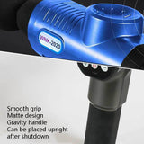 Portable Electric Massager For Muscle Relaxation And Fitness - Blue - Low Angle
