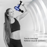 Portable Electric Massager For Muscle Relaxation And Fitness - Blue - Extra Image