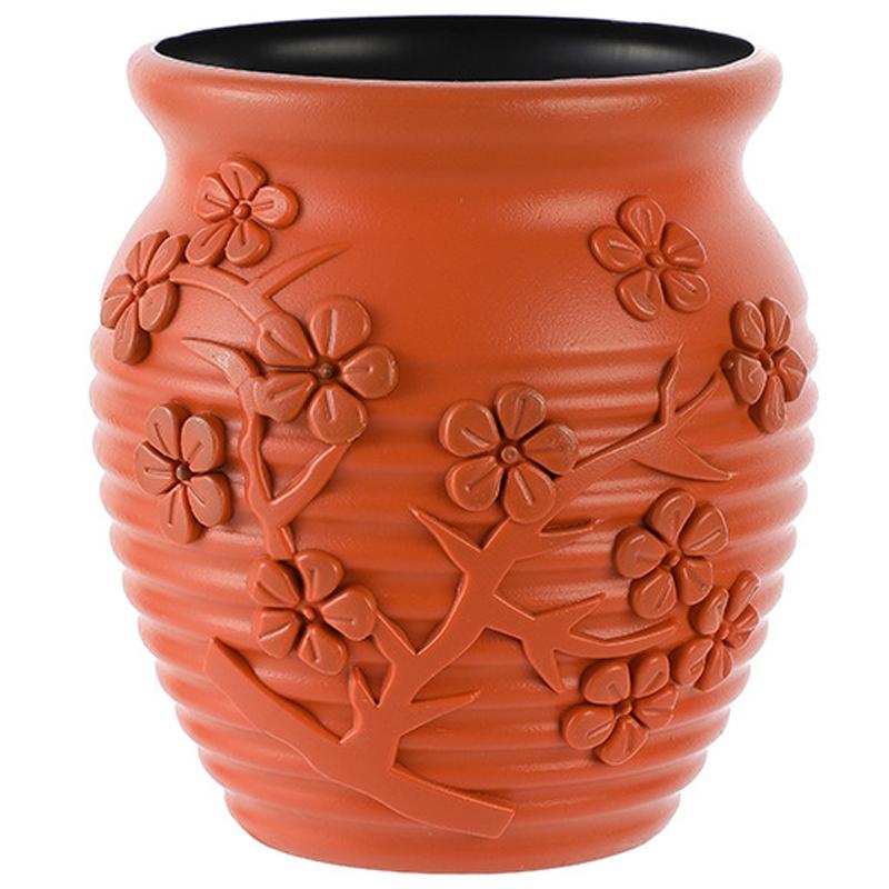 Hydroponic Vase for Home Flower Arrangements - Wet and Dry - Sea Blue