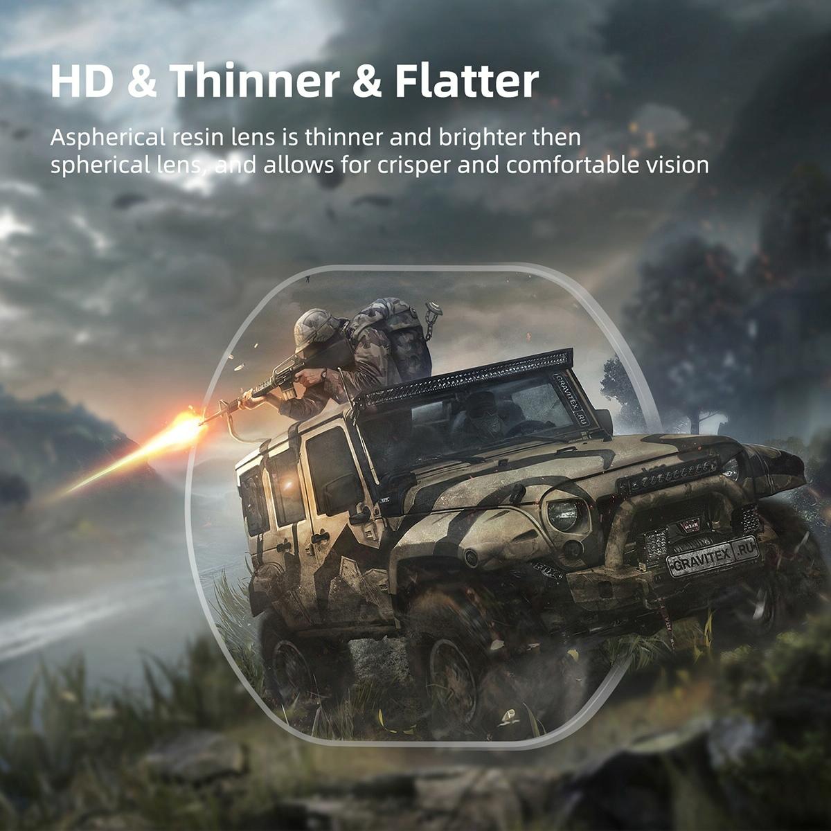 Vr2 Hifylux Myopia Glasses for Playstation - Enhance your Gaming Experience - -2.0D