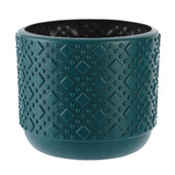 Versatile Vase for Wet and Dry Flowers - Glazed Finish Durable Design - Rose Pink - Front View