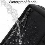 Crossbody Chest Pack For Outdoor Sports Unisex Cell Phone Bag - White - 45-Degree Angle