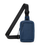 Crossbody Chest Pack For Outdoor Sports Unisex Cell Phone Bag - White - Extra Image