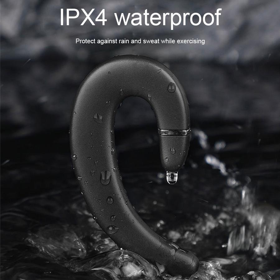 Waterproof Wireless Earphone with Mic for Android / Iphone - Silver