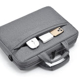 13 Oxford Cloth Laptop Backpack for Event - Black - Wine Red - 45-Degree Angle