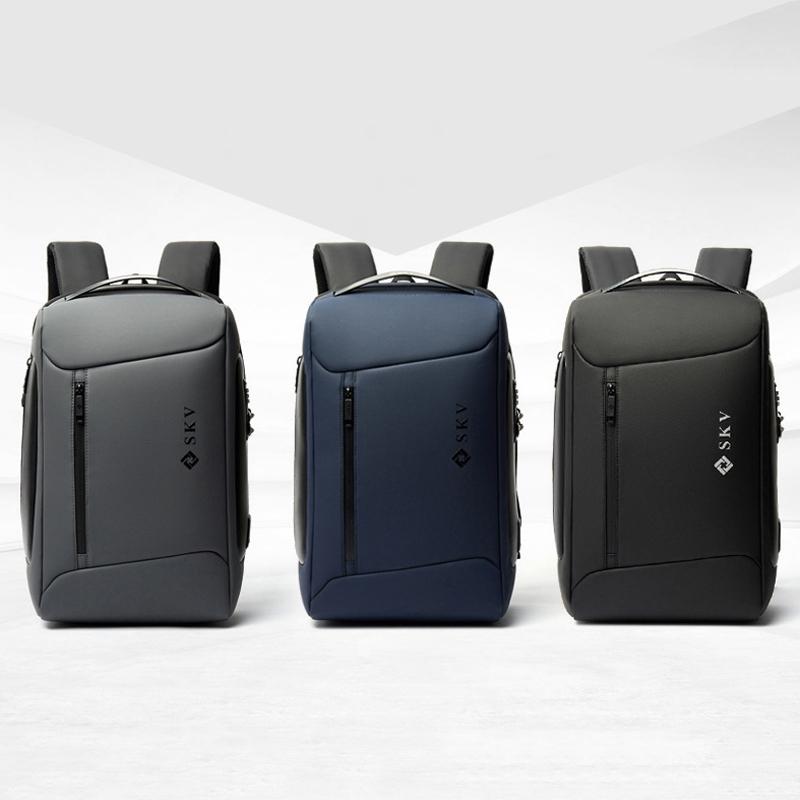 Large Capacity Business Backpack for Men - Skv Commute - Grey