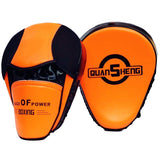 Training Target For Sanda Fighting - Arc Boxing Hand - Fluorescent Gray - Side View