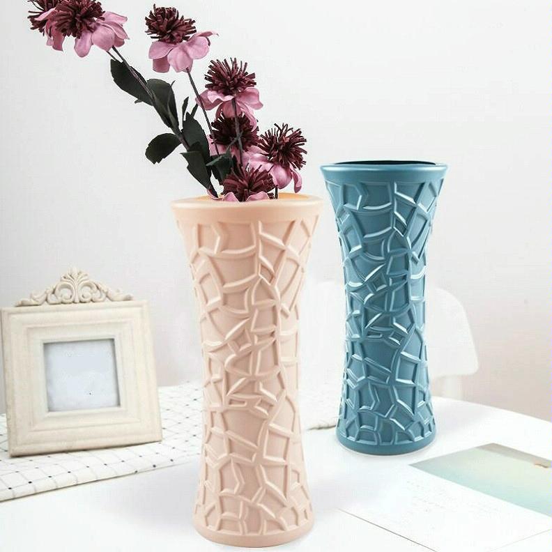 Hydroponic Vase for Dry and Wet Flower Arrangements - Blue