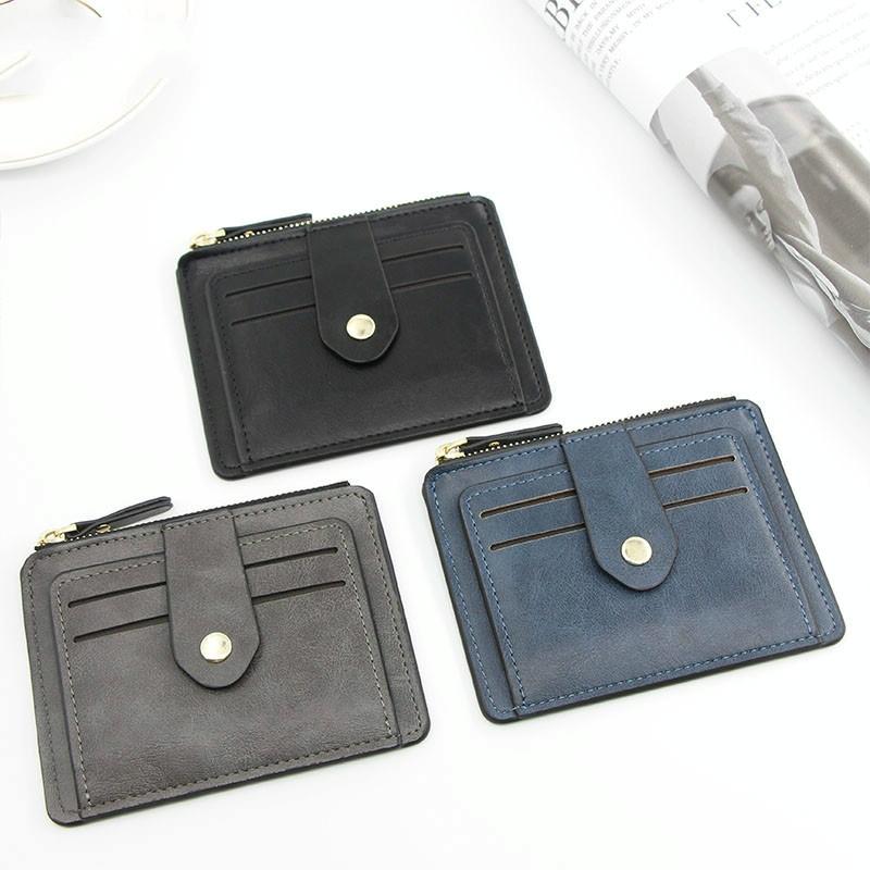 Multi Function Card Holder For Bank Certificates & Advertising Gifts - Black