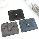 Multi Function Card Holder For Bank Certificates & Advertising Gifts - Black - Front View