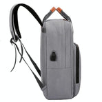 3-in-1 Student Usb Backpack - Multi-functional - Black