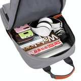 3-in-1 Student Usb Backpack - Multi-functional - Black - Close-Up Angle