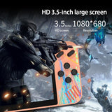 800 Built-In Games G3 Macaron Handheld Game Console With 3.5 Screen - Green - Top-Down View