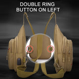 Men Oxford Cloth Crossbody Chest Bag Outdoor Leisure Single Shoulder Bag - Au Digital - Extra Image