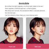 Wireless Noise-cancelling Earbuds with Digital Display and Charging Case - Skin Colour - Close-Up Angle