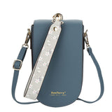 Multi Card Clutch For Women Mobile Phone - Blue