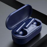 Mini Touch Control Tws Wireless Earphones with Mic & Charger Box - Green - Front View