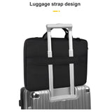 13.3 Inch Detachable Shoulder Laptop Bag - Thickened Polyester - Silver Gray - Low Angle