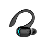 Wireless Sports Earphones - F8 Bluetooth 5.1 Ear-mounted Stereo - Black + Red