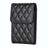 Vertical Card Bag For Mobile Phones Sticker - Black