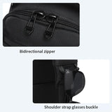 Lightweight Men Waterproof Crossbody Chest Bag Travel Companion - Grey