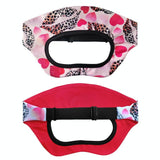 Breathable Vr Eye Mask - Sweatproof - Cashew Flowers - Side View