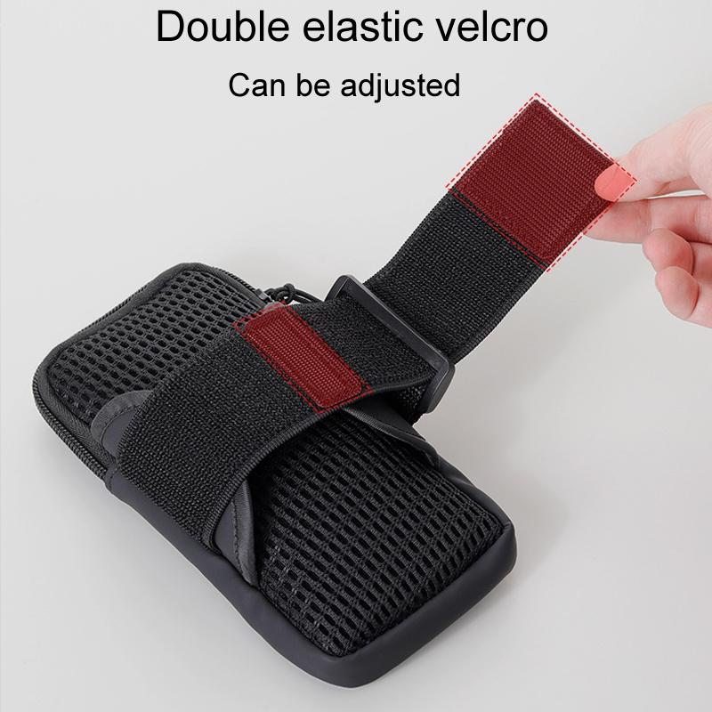 Portable Sports Arm Bag For Running - Light Pink