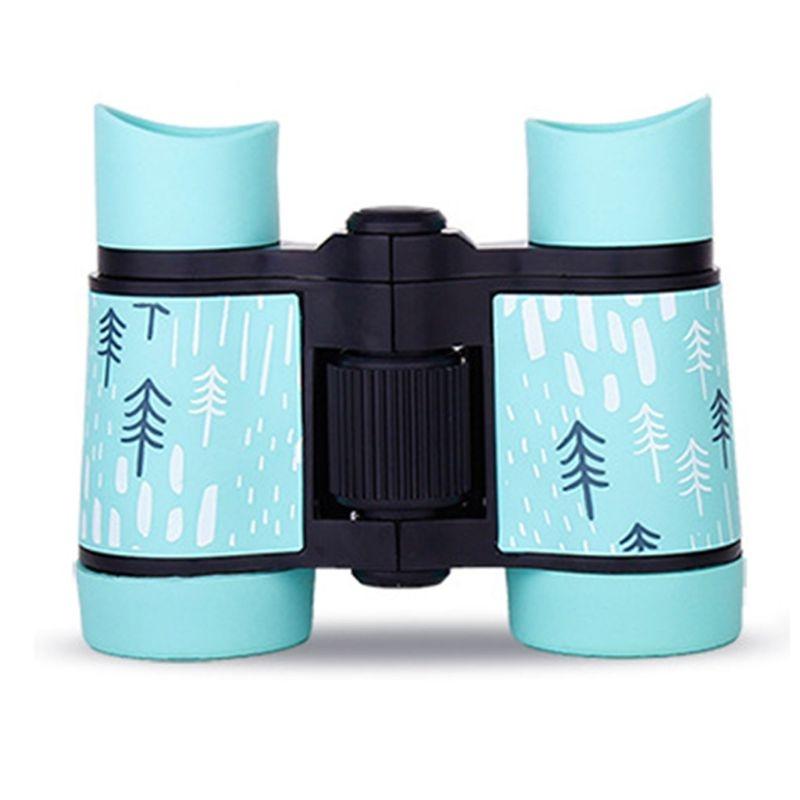 Children's Bird Watching Binoculars - 4x30 Perfect Gift - Rain Season Red