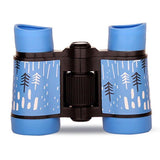 Children's Bird Watching Binoculars - 4x30 Perfect Gift - Rain Season Red