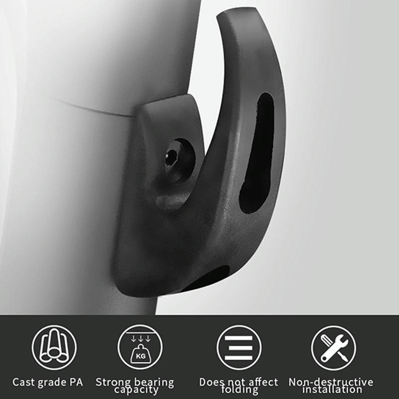 Universal Storage Hook for Xiaomi M365 Electric Scooter - Set of 2 - White