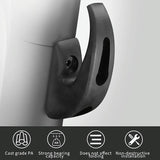 Universal Storage Hook for Xiaomi M365 Electric Scooter - Set of 2 - White - Front View