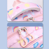 Kids Backpack Set with Lunch Bag & Pencil Case - 3 in 1 - Purple - Extra Image
