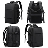 Large Capacity Men Shoulder Backpack - Gray