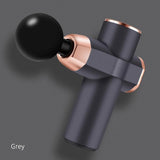 Compact 12V Muscle Relax Massage Gun - Mini Size - Gray - Extra Image