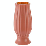 Soft Dried Flower Vase Arrangement for Living Room Decor - Light Green - Front View