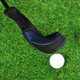 3-in-1 Golf Club Head Cover - No.1 No.3 No.5 - Protective - Red - Top-Down View