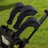 3-in-1 Golf Club Head Cover - No.1 No.3 No.5 - Protective - Red - Extra Image
