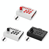 Wireless Bluetooth Gamepad For 2.4G Joystick Gaming - Black - Side View