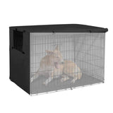 Outdoor Pet Cage Cover - Oxford Cloth Dustproof Rainproof Sunscreen - 63.5x48x50cm - Beige - Extra Image
