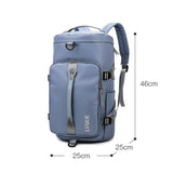 Waterproof Crossbody Travel Backpack - 375l Capacity - Sky Blue