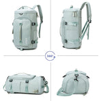 Waterproof Crossbody Travel Backpack - 375l Capacity - Sky Blue