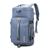 Waterproof Crossbody Travel Backpack - 375l Capacity - Sky Blue