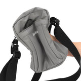 Versatile Canvas Shoulder Backpack For Men - Gray