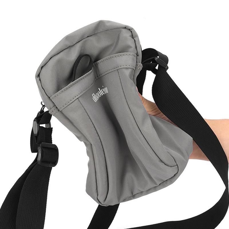 Versatile Canvas Shoulder Backpack For Men - Gray