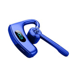 Bone Conduction Gaming Bluetooth Earphones with Noise Reduction - Blue