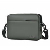 Waterproof Multifunctional Men Messenger Bag - Green - Front View