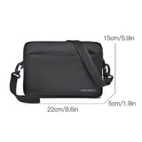 Waterproof Multifunctional Men Messenger Bag - Green - Top-Down View
