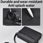 Waterproof Multifunctional Men Messenger Bag - Green