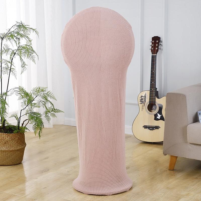 Household Fabric Fan Cover - Round Elastic 110x45cm - Pink